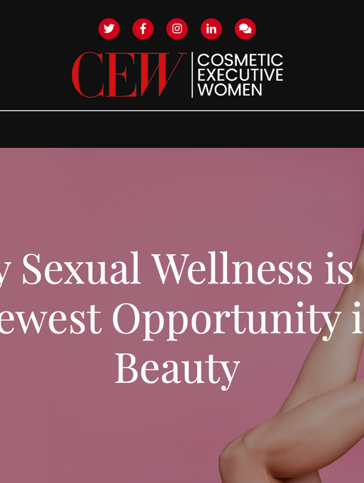 We're thrilled that The Perfect V will be included on this trailblazing CEW panel!